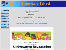 Tablet Screenshot of carson.sd28.bc.ca