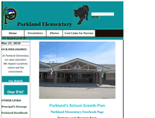 Tablet Screenshot of parkland.sd28.bc.ca